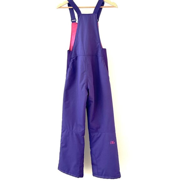 Arctix Girls Youth Insulated Snow Bib Overalls - Snow Suit 3K - Purple - M - Picture 2 of 8
